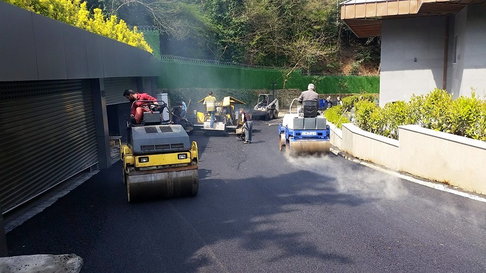 SİTE İÇİ YOL ASFALTLAMA